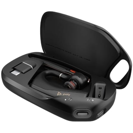 depau-HP-POL-AT9M9AA Auriculares Inalámbricos Poly Voyager Legend 50 UC/ con estuche de carga/ Bluetooth/ Negros - Imagen 1