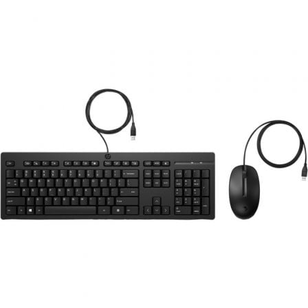 depau-HPAP-TEC-SET-225-BK-V2 Teclado y Ratón HP Combo 225 - Imagen 1