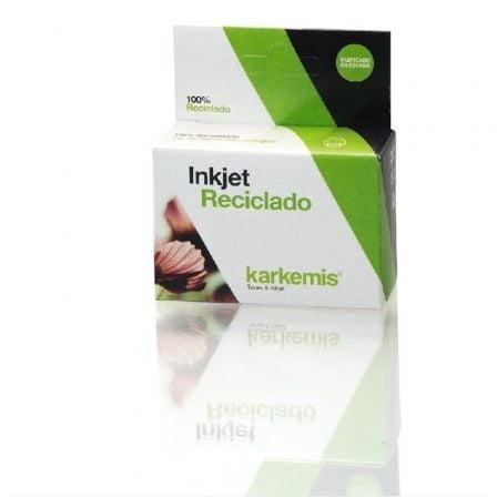 depau-KAR-BRO-LC985-BK Cartucho de Tinta Reciclado Karkemis Brother LC985/ Negro - Imagen 1