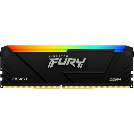 depau-KIN-FB-KF432C16BB2A-16 Memoria RAM Kingston FURY Beast RGB 16GB/ DDR4/ 3200MHz/ 1.35V/ CL16/ DIMM - Imagen 1
