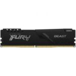 Memoria RAM Kingston FURY Beast RGB 16GB/ DDR4/ 3600MHz/ 1.35V/ CL18/ DIMM