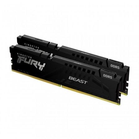 depau-KIN-FB-KF552C40BBK2-32 Memoria RAM Kingston FURY Beast 2 x 16GB/ DDR5/ 5200MHz/ 1.25V/ CL40/ DIMM - Imagen 1