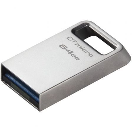 depau-KIN-JETFLASH-DT-MICRO-64GB Pendrive 64GB Kingston DataTraveler Micro USB 3.2 - Imagen 1
