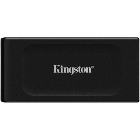 depau-KIN-SSD-XS1000-1TB-BK Disco Externo SSD Kingston XS1000 1TB/ USB 3.2/ Negro - Imagen 1