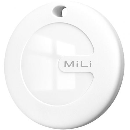 depau-LEO-LOC-LETAG02WR Localizador Leotec EasyTag Dual/ Blanco/ Incluye Llavero Rojo - Imagen 1