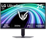 Monitor Gaming LG UltraGear G5 25G523B-B 25"/ Full HD/ 1ms/ 200Hz/ IPS/ Negro