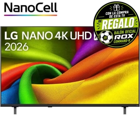 depau-LGE-TV-55NU850B6LA Televisor LG NanoCell 55NU850B6LA 55"/ Ultra HD 4K/ Smart TV/ WiFi/ Negro - Imagen 1