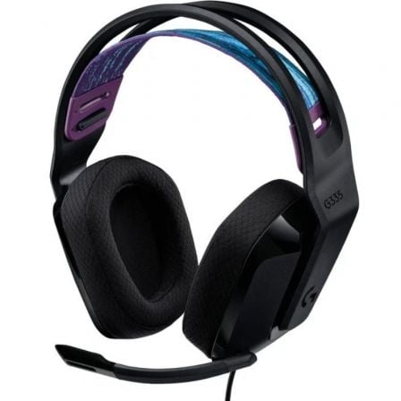 depau-LOG-AUR-G335-BK Auriculares Gaming con Micrófono Logitech G335/ Jack 3.5/ Negros - Imagen 1