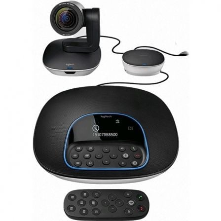 depau-LOG-CAMARA-960-001057 Sistema de Videoconferencia Logitech Group/ Enfoque Automático/ Full HD - Imagen 1