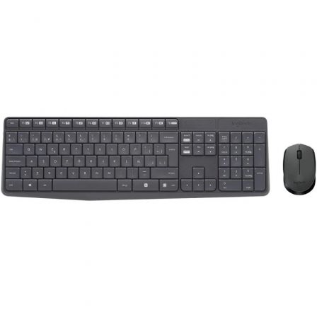 depau-LOG-DESK-920-007919 Teclado y Ratón Inalámbricos Logitech MK235 - Imagen 1