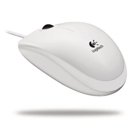 depau-LOG-MOU-B100-BLANCO Ratón Logitech B100/ Hasta 800 DPI/ Blanco - Imagen 1