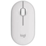 Ratón Inalámbrico Logitech Pebble 2 M350S/ Hasta 1000 DPI/ Blanco