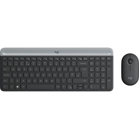 depau-LOG-TEC-SET-MK470 Teclado y Ratón Inalámbricos Logitech Slim Combo MK470 - Imagen 1