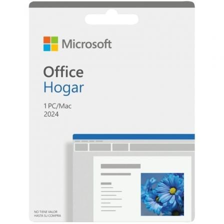 depau-MICROSOFT-OFF-HOGAR-2024-1U Microsoft Office Hogar 2024/ 1 Usuario/ Licencia Perpetua - Imagen 1