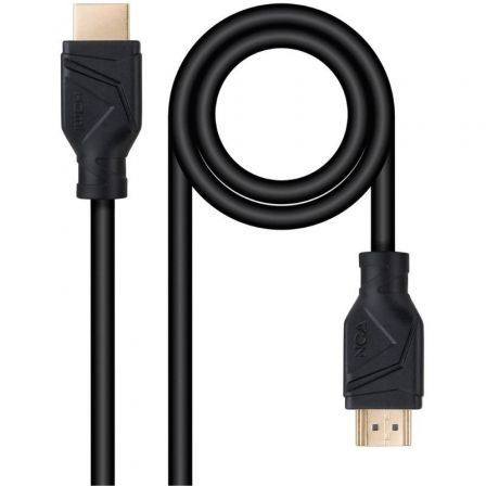 depau-NAN-CAB-10-15-8305 Cable HDMI 2.1 8K Nanocable 10.15.8305/ HDMI Macho - HDMI Macho/ 5m/ Negro - Imagen 1