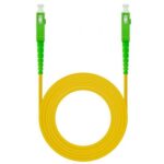 Cable de Fibra Óptica G657A2 Nanocable 10.20.0010/ LSZH/ 10m/ Amarillo