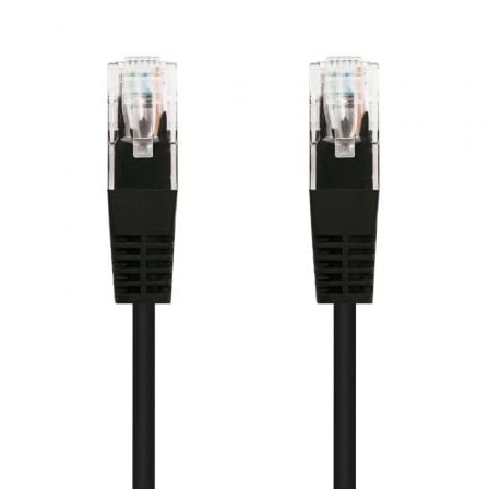 depau-NAN-CAB-10-20-0105-BK Cable de Red RJ45 UTP Nanocable 10.20.0105-BK Cat.5e/ 5m/ Negro - Imagen 1