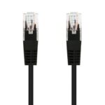 Cable de Red RJ45 UTP Nanocable 10.20.0400-BK Cat.6/ 50cm/ Negro