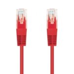Cable de Red RJ45 UTP Nanocable 10.20.0400-L25-R Cat.6/ 25cm/ Rojo