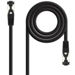 Cable de Red RJ45 SSTP Nanocable 10.20.2007-BK Cat.8.1/ 7m/ Negro