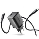 Cargador de Pared GaN NGS Bud 65W/ 1xUSB Tipo-C/ 65W