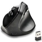 Ratón Vertical Inalámbrico NGS EVO Moksha/ Batería recargable/ Hasta 2400 DPI