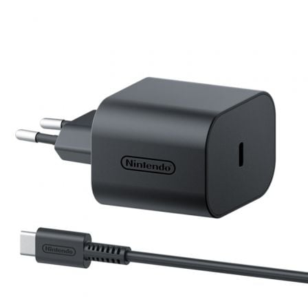 depau-NIN-CARGA-N-SWITCH-2 Cargador de Pared para Nintendo Switch 2 - Imagen 1