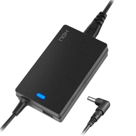 depau-NOX-CAR-65W-USB Cargador de Portátil Nox 65W/ 65W/ 1xUSB/ Automático/ 10 Conectores/ Voltaje 15-20V - Imagen 1