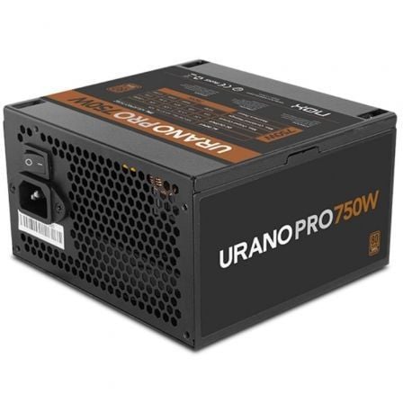 depau-NOX-FUENTE-URANO-P-750-BZ Fuente de Alimentación Nox Hummer Urano Pro/ 750W/ Ventilador 12cm/ 80 Plus Bronze - Imagen 1