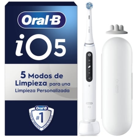 depau-ORAB-PAE-CEP-IO-5S-WH-V2 Cepillo Dental Oral-B iO Serie 5S/ Blanco - Imagen 1