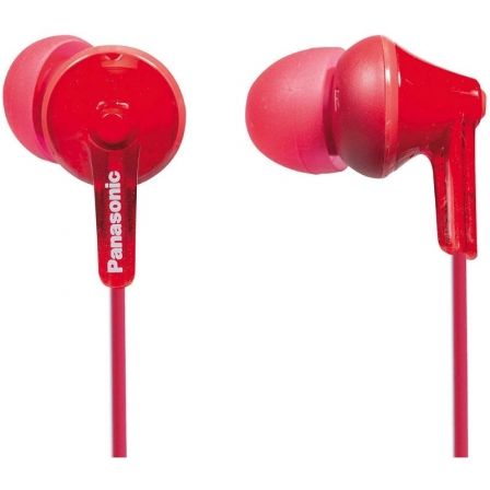 depau-PAN-AUR-RP-HJE125-RD Auriculares Intrauditivos Panasonic RP-HJE125/ Jack 3.5/ Rojos - Imagen 1