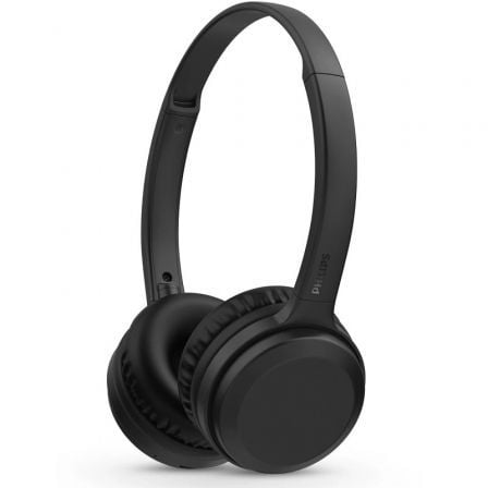 depau-PHIL-AUR-TAH1108BK Auriculares Inalámbricos Philips TAH1108BK/ con Micrófono/ Bluetooth/ Negros - Imagen 1