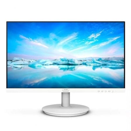 depau-PHIL-M-271V8AW Monitor Philips 271V8AW 27"/ Full HD/ Multimedia/ Blanco - Imagen 1