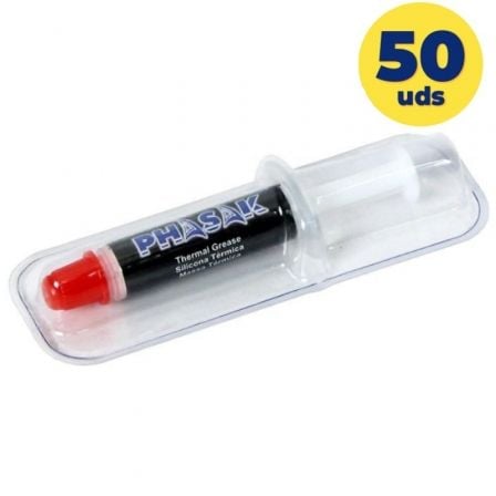 depau-PHK-PASTA-TER-DTA-005-50U Pasta Térmica Phasak DTA 005/ 0.5g/ Bolsa 50 Unidades - Imagen 1