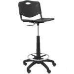 Taburete Piqueras y Crespo Robledo PVC T26GNI840RN/ Negro