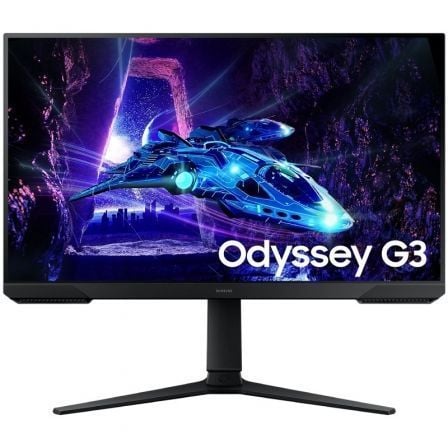 depau-SAM-M-S27DG300EU Monitor Gaming Samsung Odyssey G3 S27DG300EU/ 27"/ Full HD/ 1ms/ 180Hz/ VA/ Regulable en altura/ Negro - Imagen 1