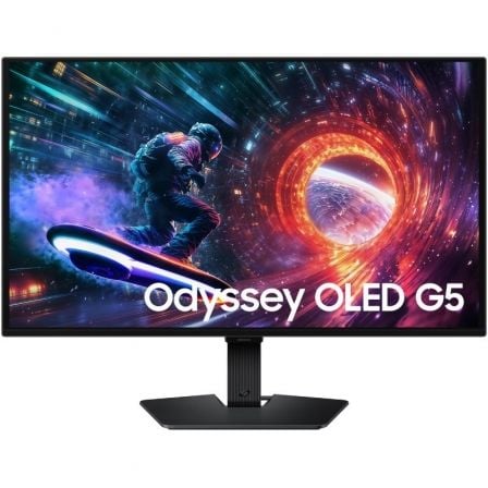 depau-SAM-M-S27FG502SU Monitor Gaming Samsung Odyssey G5 G50SF S27FG502SU 27"/ QHD/ 0.03ms/ 180Hz/ QD-OLED/ Negro - Imagen 1