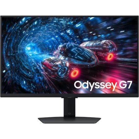 depau-SAM-M-S27FG702EU Monitor Gaming Samsung Odyssey G7 G70F S27FG702EU 27"/ 4K/ 1ms/ 360Hz/ IPS/ Regulable en altura/ Negro - Imagen 1