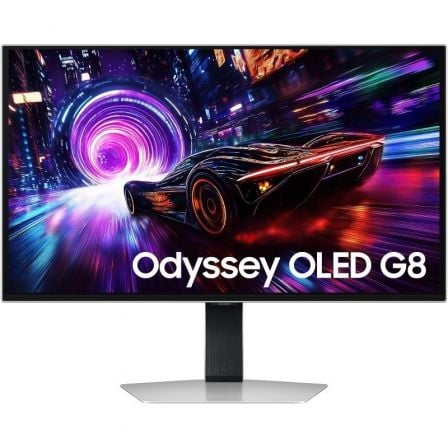 depau-SAM-M-S27FG816SU Monitor Gaming Samsung Odyssey OLED G8 G81SF S27FG816SU 27"/ 4K/ 0.03ms/ 240Hz/ QD-OLED/ Regulable en altura/ Plata - Imagen 1
