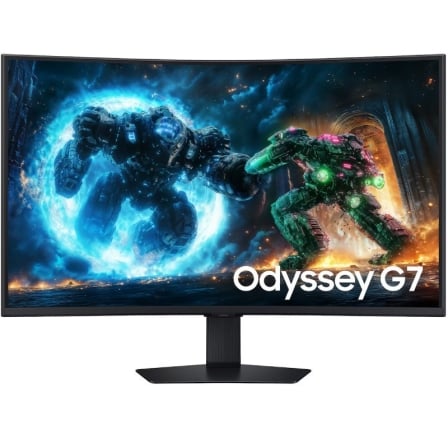 depau-SAM-M-S37FG756E Monitor Gaming Curvo Samsung Odyssey G7 G75F 37"/ 4K/ 1ms/ 165Hz/ VA/ Regulable en altura/ Negro - Imagen 1