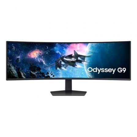 depau-SAM-M-S49CG954EU Monitor Gaming Ultrapanorámico Curvo Samsung Odyssey G9 S49CG954EU 49"/ Dual QHD/ 1ms/ 240Hz/ VA/ Regulable en altura/ Negro - Imagen 1