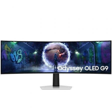depau-SAM-M-S49DG934SU Smart Monitor Ultrapanorámico Curvo Gaming Samsung Odyssey OLED G9 S49DG934SU 49"/ Dual QHD/ Multimedia/ 0.03ms/ 240Hz/ OLED/ Regulable en altura - Imagen 1
