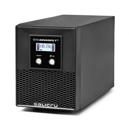 depau-SLC-SPS-1000-ADV-T SAI Línea Interactiva Salicru SPS 1000 ADV T/ 1000VA-700W/ 6 Salidas/ Formato Torre - Imagen 1