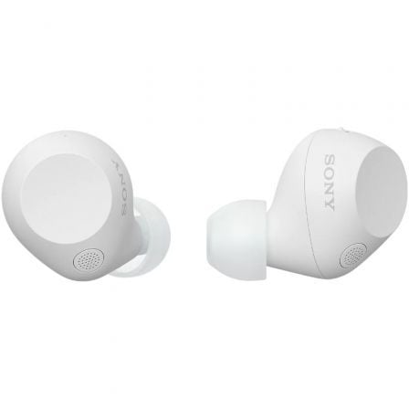 depau-SONY-AUR-WF-C710N-WH Auriculares Bluetooth Sony WF-C710N con estuche de carga/ Autonomía 12h/ Blancos - Imagen 1