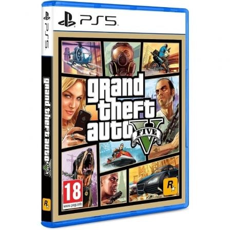 depau-SONY-PS5-J-GTA-V-PS5 Juego para Consola Sony PS5 Grand Theft Auto V - Imagen 1