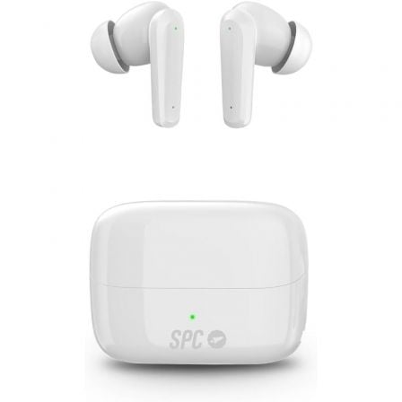 depau-SPC-AUR-ETHER-2P-WH Auriculares Bluetooth SPC Ether 2 Pro con estuche de carga/ Autonomía 6.5h/ Blancos - Imagen 1