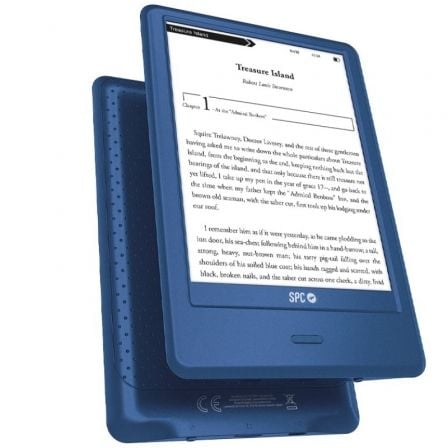 depau-SPC-EBOOK-DICK-LIGHT-2-P-BL Libro Electrónico SPC Dickens Light 2 Pro/ 6"/ Tinta Electrónica/ Azul - Imagen 1