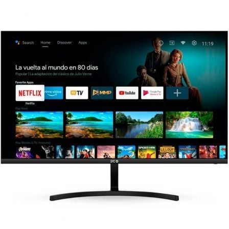 depau-SPC-M-900024N Smart Monitor SPC 900024N 24"/ Full HD/ Multimedia/ Smart TV/ Negro - Imagen 1
