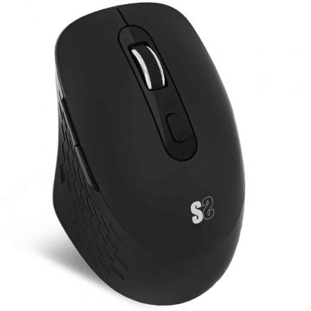 depau-SUB-MOU-CURVE-ERGO-DUAL-B-BK Ratón Ergonómico Inalámbrico Subblim Curve Ergo Dual Battery/ Batería recargable/ Hasta 1600 DPI/ Negro - Imagen 1