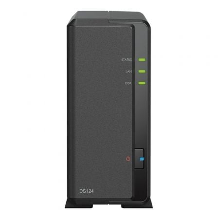 depau-SYN-NAS-DS124 NAS Synology Diskstation DS124/ 1 Bahía 3.5"- 2.5"/ 1GB DDR4/ Formato Torre - Imagen 1